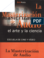 Libro Masterizacion de Audio Bob Katz Jdelministro PDF