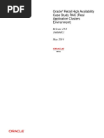 Oracle Retail 14.0 High Availability Case Study RAC