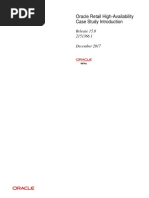 Oracle Retail 15.0 High Availability Case Study Introduction