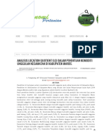 Analisis Location Quotient (LQ) Dalam Penentuan Komoditi Unggulan Kecamatan Di Kabupaten Maros