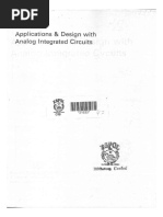 Applications & Design With Analog Integrated Circuits - M. Jacob