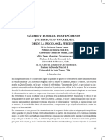 Género y Pobreza: Dos Fenómenos Que Demandan Una Mirada Desde La Psicología Jurídica. M.sc.