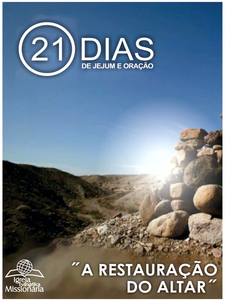 21 Dias De Jejum E Oracao Pdf Elias Gênesis Livro
