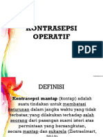 Kontrasepsi Operatif