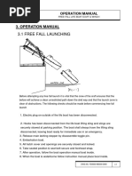 Free-Fall Lifeboat Launching Manual | PDF | Boats | Valve