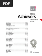 Achievers: Teacher's Book