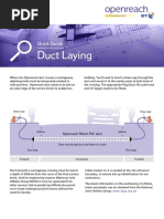 Quick Guide Duct Laying V2 Web | PDF | Duct (Flow) | Manufactured Goods
