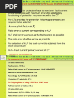 Selection of Current Transformers (CTS) Based On Short Circuit Study Report