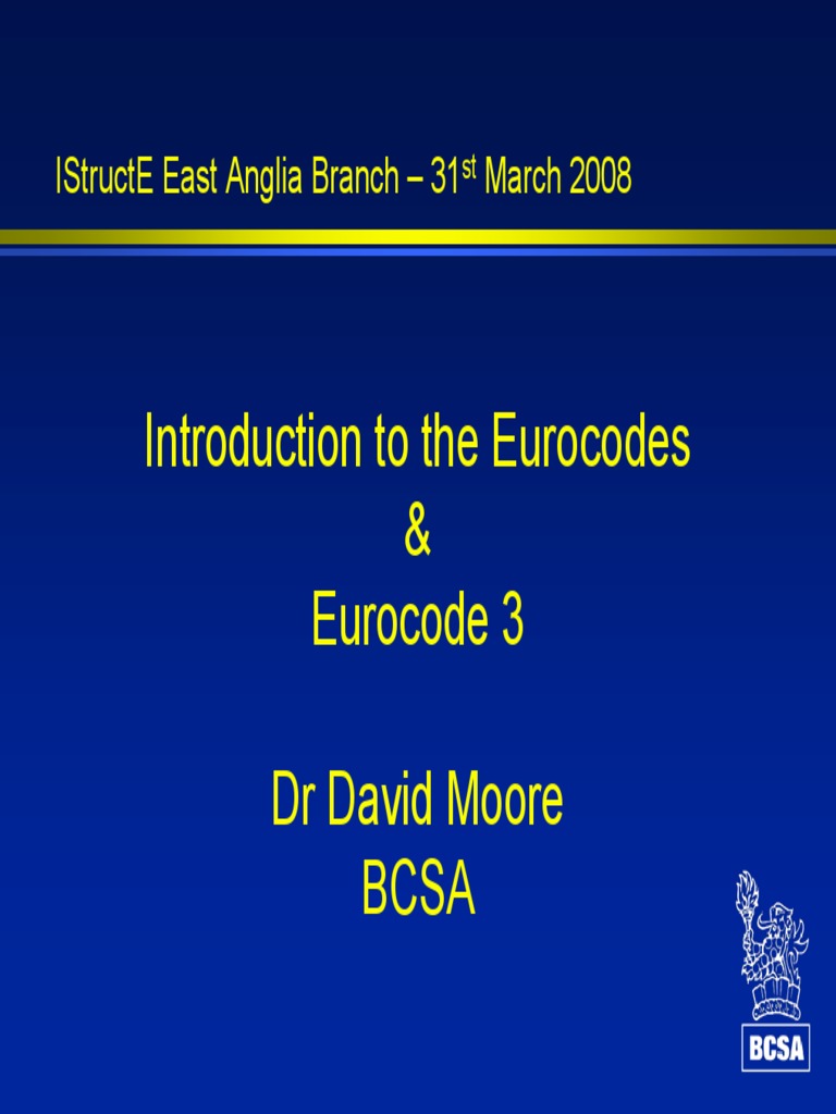 Introduction To The Eurocodes PDF | PDF | Engineering | Civil Engineering