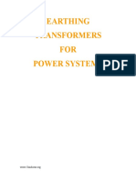 EARTHING TRANSFORMERS FOR POWER SYSTEMS.doc