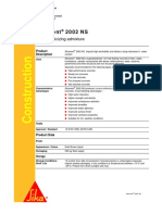 Sikament 2002 NS: Superplasticizing Admixture