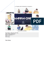 Congrats To 11 New Members "WANNA ONE" PRODUCE 101 SEASON 2: Yoon Jisung