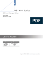 GS1910/XGS1910 Series: User's Guide