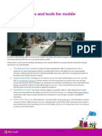 10 Essential Tools For Mobile Working Article PDF