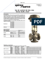 Válvulas de Control de Tres Vías Series QLM y QLD-Hoja Técnica