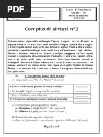 Compito Di Sintesi N° 2 Eco