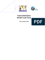 Plan Estrategico Rotary Club Talca PDF