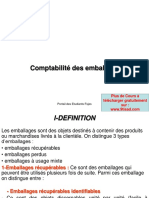 Comptabilité Des Emballages