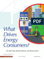 What Drives Energy Consumers?: by Linda Steg, Rachael Shwom, and Thomas Dietz