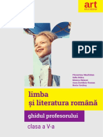 Ghidul profesorului - Limba romana (clasa a V-a, ART).pdf