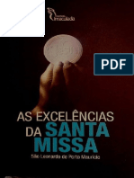 As Excelencias Da Santa Missa - Sao Leonardo de Porto Mauricio