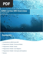 Download ARM Cortex-M0 Overview by Kunil Kuda SN38226967 doc pdf
