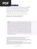 O Efeito Dos Métodos Preventivos Na Redução Do Risco de Infecção Pelo HIV