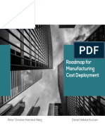Manufacturing Cost Deployment Roadmap
