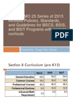 Ched Cmo 25 S 2015 BSCS BSIS BSIT With Sample Curricula