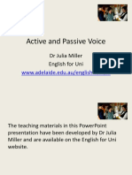 Learn Active and Passive Voice