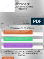 Metodos de Programacion de Robots