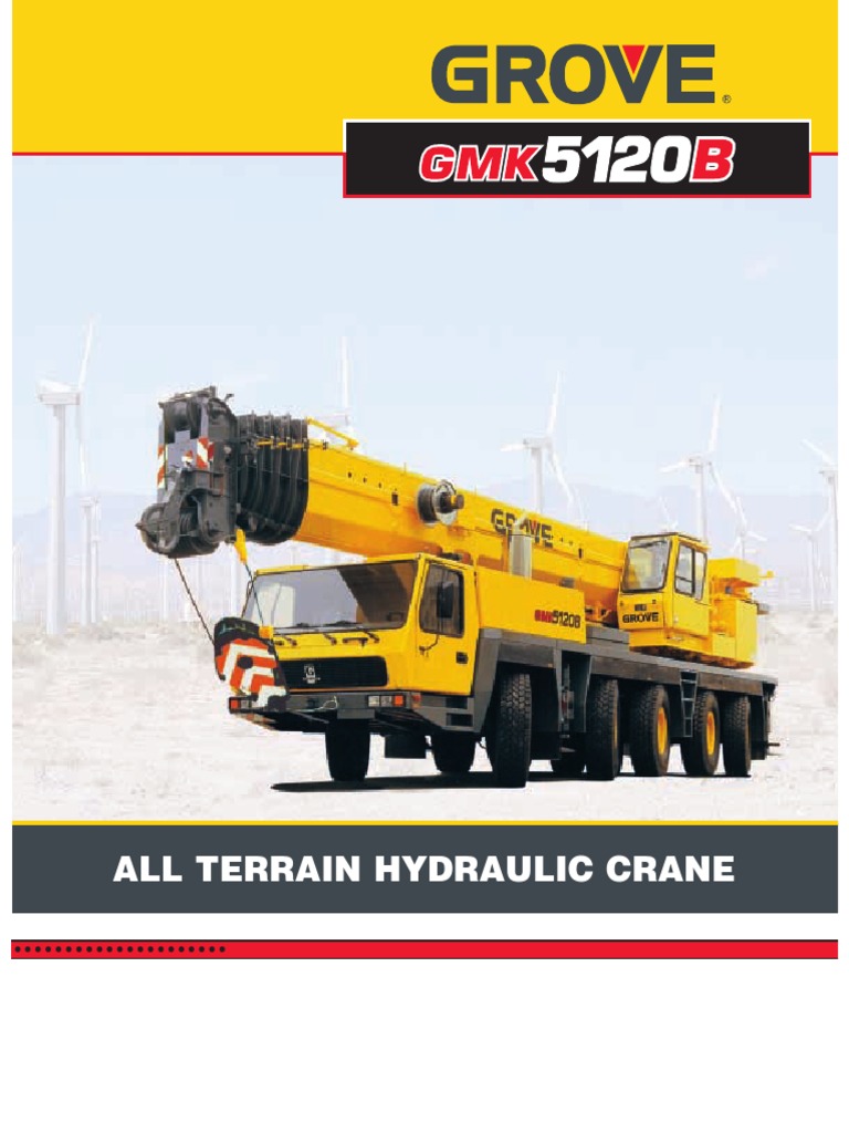 GMK 5120 B Us PDF | PDF | Engines | Crane (Machine)