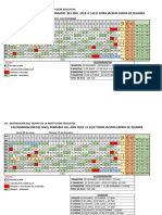 Calendarizacion 2018 - Primaria y Secundaria