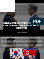 Andrés Chumaceiro - Corea Del Norte Suspendió Conversaciones Con Corea Del Sur