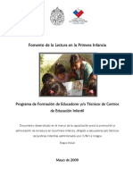 Fomento de la Lectura Primera Infancia Programa de Formación Educación Infantil.pdf