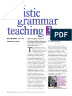 Bo Litho Holistic Grammar Teaching July 2011