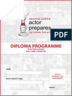 Diploma Acting Form Web