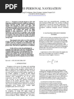 Download Gps Less Navigation for Moving Objects_Paper by amrutha_das SN38228887 doc pdf