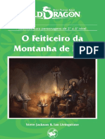 Old Dragon - Homeless Dragon (NHD - 035) - O Feiticeiro Da Montanha de Fogo - Biblioteca Élfica