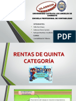 Renta Quinta Categoria