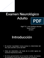 Examen Neurologico Adulto SF I UNAB 2018