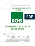 Modelo de Plan de Emergencia Achs