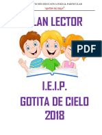 Plan Lector Institucional 2018 Gotita
