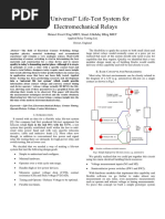 A Universal Life-Test System For Electromechanical Relays: Brian.J.Frost Ceng Miet, Stuart.J.Hobday Beng Miet