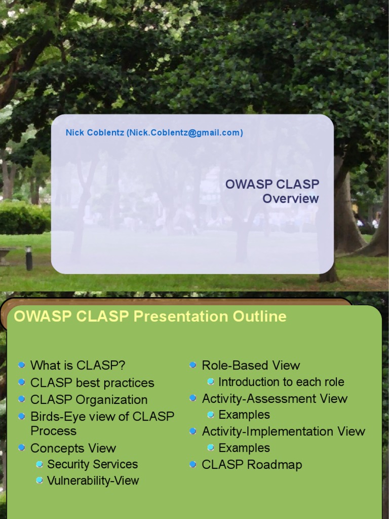 Clasp - Lido | PDF | Vulnerability (Computing) | Computer Security