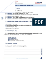 Aula 01 - Crimes Contra A Vida - Homicídio I