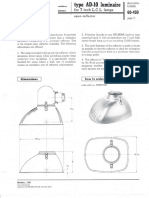 Westinghouse Lighting AD-10 Reflector Incandescent Roadway Spec Sheet 10-57