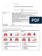 Prueba de Conocimientos Ciencias