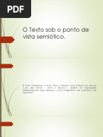 O Texto