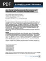 Pensamento Computacional